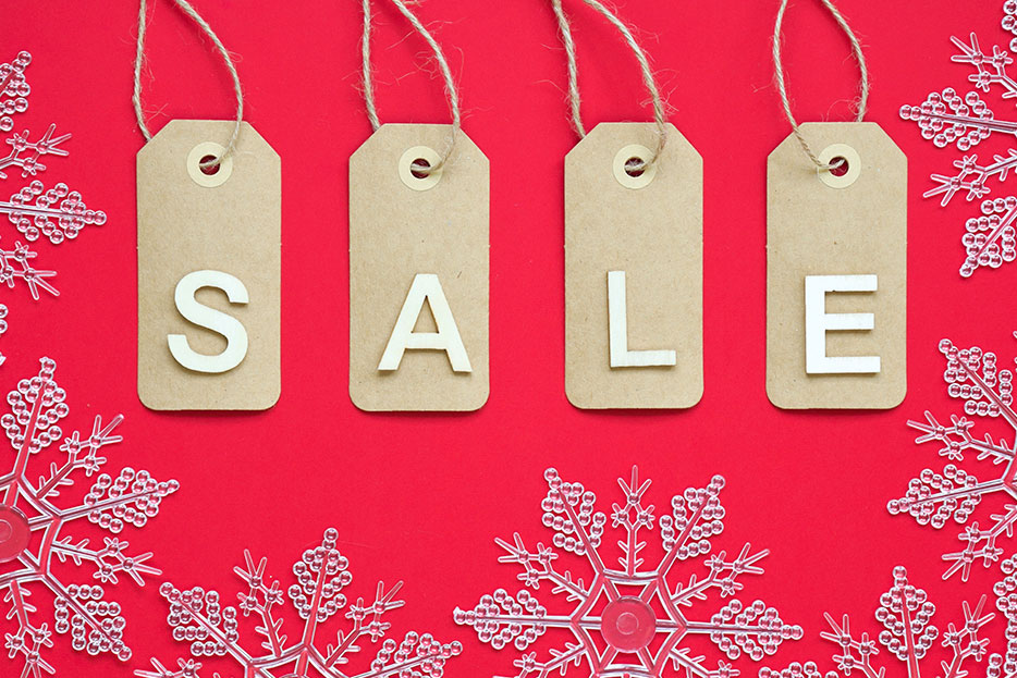 Guías prepagadas para las rebajas de fin de año